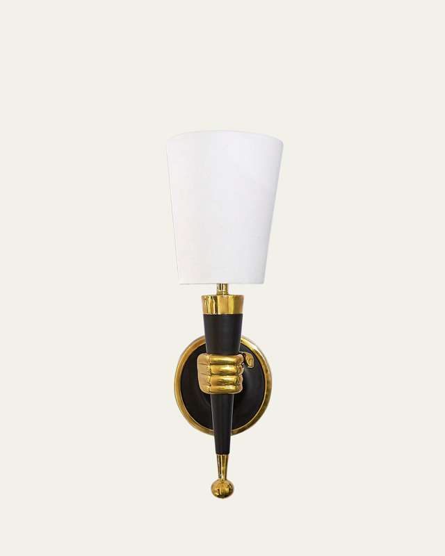 Brass Right Hand Sconce
